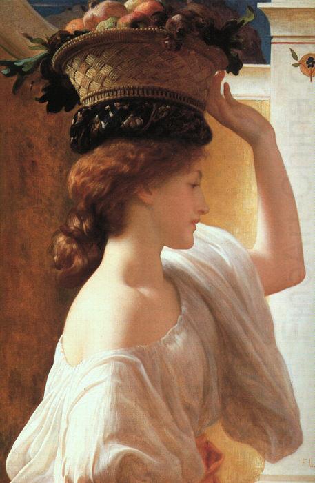 Lord Frederic Leighton Eucharis china oil painting image